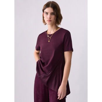 Liu Jo Tops y Camisetas T-shirt bimateriale para mujer