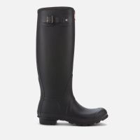hunter womens original tall wellies - black - uk 8