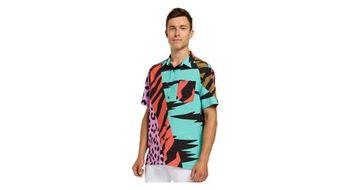 Camisa dharco tech party multicolor hombre