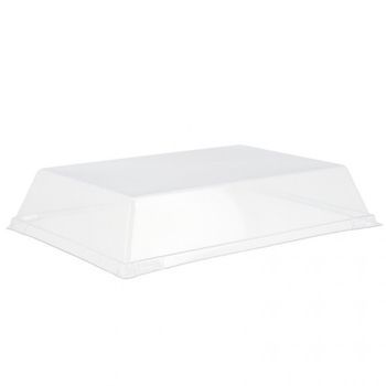 Tapa Rpet Para Bandeja Ps Reutilizable Efecto Pizarra (32x24x6 Cm) 50 Unidades