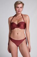 hunkemoller braguita de bikini dune cheeky rojo