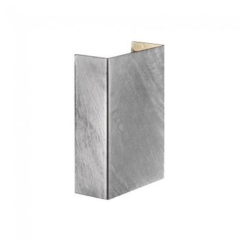 Aplique de exterior galvanizado led fold 10 (2x3.5w)
