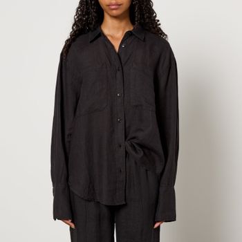 Anine Bing Dante Linen Shirt - S