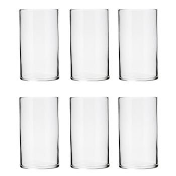 Juego de 6 vasos altos vidrio 62 cl