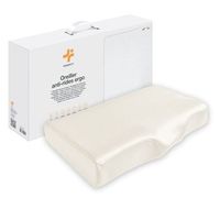 almohada ergonomica antiarrugas con funda de seda ergo 65x42x10 cm extra grande inphysio