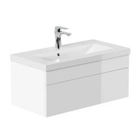 conjunto completo de muebles de bano wangerooge big s - blanco made in germany