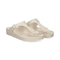 birkenstock sandalias planas mujer - blanco talla 41r