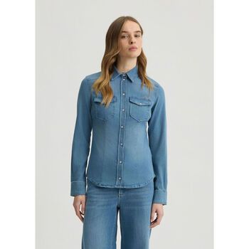 Liu Jo Camisa Camisa en denim con bordado para mujer