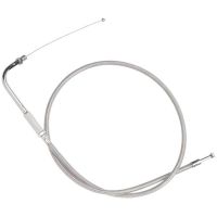 cable del acelerador harley-davidson xlh 1200 88-95 drag specialties acero trenzado abierto