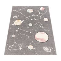 alfombra infantil kosmos gris  120x170 cm