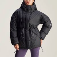 adidas x stella mccartney reversible padded shell winter jacket - xl