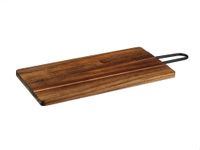tabla de cortar de madera de acacia stine - 39 x 19cm