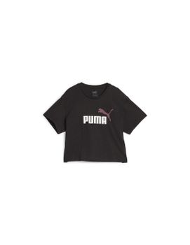 Camiseta de Puma Girls Logo Cropped T Infantil