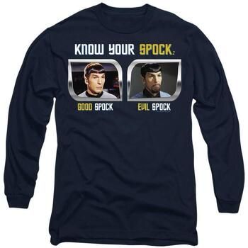 Star Trek Camiseta manga larga Know Your Spock para mujer
