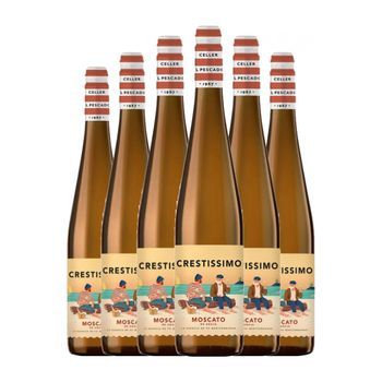 Perelada Vino Dulce Crestissimo Moscato De Aguja Empordà 75 Cl 7% Vol. (pack De 6 Unidades)