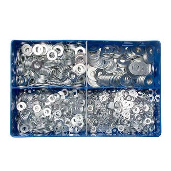 Box Of 1550 Assorted Flat Washers