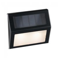 aplique solar led dayton con sensor crepuscular 1w