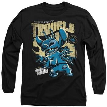 Disney Camiseta manga larga Trouble para mujer