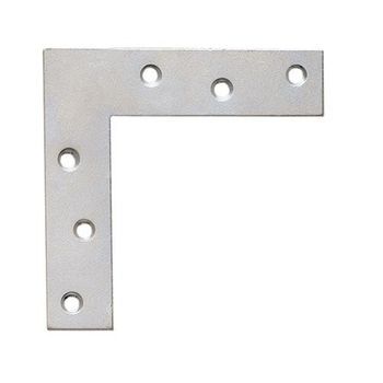 Escuadra Plana Cincada 80x80 Mm.