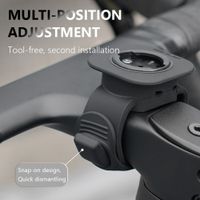 soporte de silicona para ordenador de bicicleta soporte antideslizante para manillar de bicicleta soporte multifuncion para ordenador de bicicleta accesorios para ciclismo