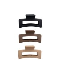 brushworks classic claw clips 3 pack