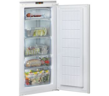 Aquarius U 12 A1 D.UK/H.1 Integrated Tall Freezer - Sliding Hinge, Cream