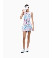 ea7 para mujer 7w000894af21681 vestido tennis pro blanco 3xl deportivo poliester sin mangas  tirantes