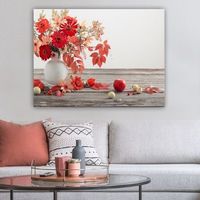 pintura decorativa lienzo 32518383870100 multicolor 70x100 cm