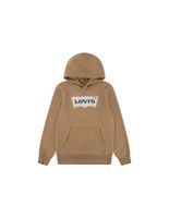 sudadera levis lvb batwing screenprint hoodie nino marron