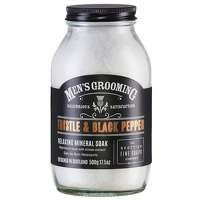 The Scottish Fine Soaps Company Men's Grooming Thistle and Black Pepper Relaxing Mineral Soak 500g