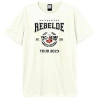 amplified clothing camiseta universidad para hombre