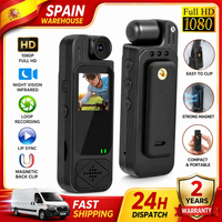 mini camara corporal 1080p hd camara deportiva con vision nocturna infrarroja grabadora de video digital camara corporal de 13 pulgadas pequena videocamara policial