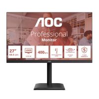 monitor aoc u27e4cv 27 ultrahd 4k 60hz ips usb-c altavoces hdr400 4ms