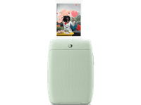 impresora fotografica - fujifilm mini link 3 exposicion de 3 colores con oled 800  600 puntos impresion en 15 segs sage green