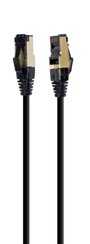 CABLE RED S-FTP GEMBIRD CAT 8 LSZH NEGRO 2 M
