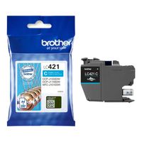 brother lc-421c cartucho de tinta cian original