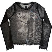the cure camiseta manga larga boys dont cry para mujer