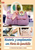 bisuteria y complementos con flores de ganchillo 17 proyectos pa so a