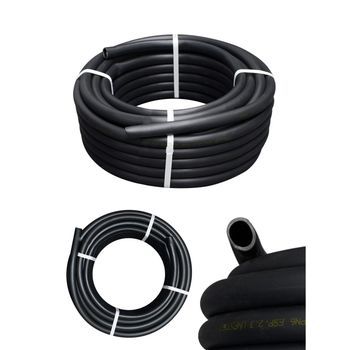 Jardin202 - Tubo Polietileno Pn04 Y Pn06  Riego Agrícola - Diámetros 20,25,32 Y 40mm  Rollos De 25m, 50m Y 100m  Flexible Y Resistente Uv  100 M (⌀32mm 4 Atm.)  100 M (⌀32mm 4 Atm.)jardin202