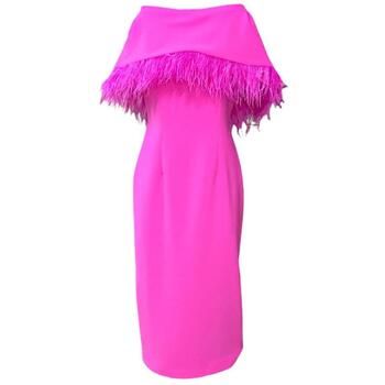 Carla Ruiz Vestido largo 51509_rosa para mujer