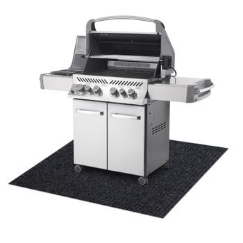 Estera Protectora Para Parrilla Gin 2057 Para Terraza, Exterior - Antr 120x200 Cm
