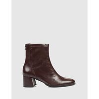 kamome trends botines botin dakotak burdeos para mujer