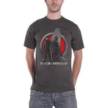 Marvel Camiseta manga larga Falcon Winter Soldier para hombre