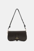 bolso de hombro de cuero genuino charlotte