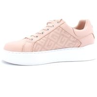 guess deportivas moda sneaker platform traforata loghi pink fl5iveele12 para mujer