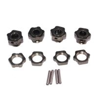 12pcs zd racing 8068 adaptador de cubo de rueda hexagonal de 17 mm para 9116 08427 18 24g rc piezas de coche