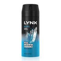 lynx deodorant  body spray ice chill