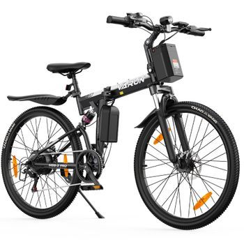 Bicicleta De Montaña Eléctrica Plegable Varun M26-3 Pro De 26