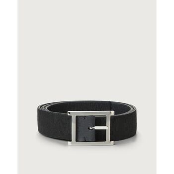 Orciani Cinturón U08126 CHEVRETTE DOUBLE ELAST-CDT TESTA DI MORO/BLUE para hombre