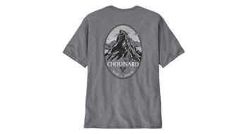 Camiseta  p   strong chouinard crest pocket responsibili t  strong    p gris patagonia